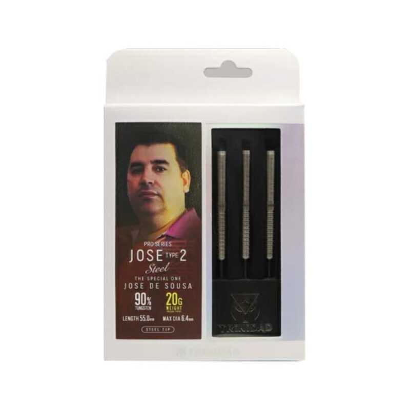 Billaresbalsalobre Dardos Trinidad Darts Jose Augusto Olivera Steel Type 2 20g 90% - Imagen 4