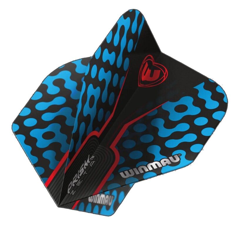Billaresbalsalobre Plumas Winmau Darts Prism Zeta Black, Blue Red Standard 6915.307 - Imagen 2