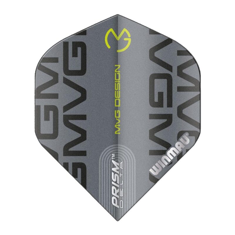 Billaresbalsalobre Plumas Winmau Darts Prism Delta MvG 2021 Grey Print Standard 6915.222