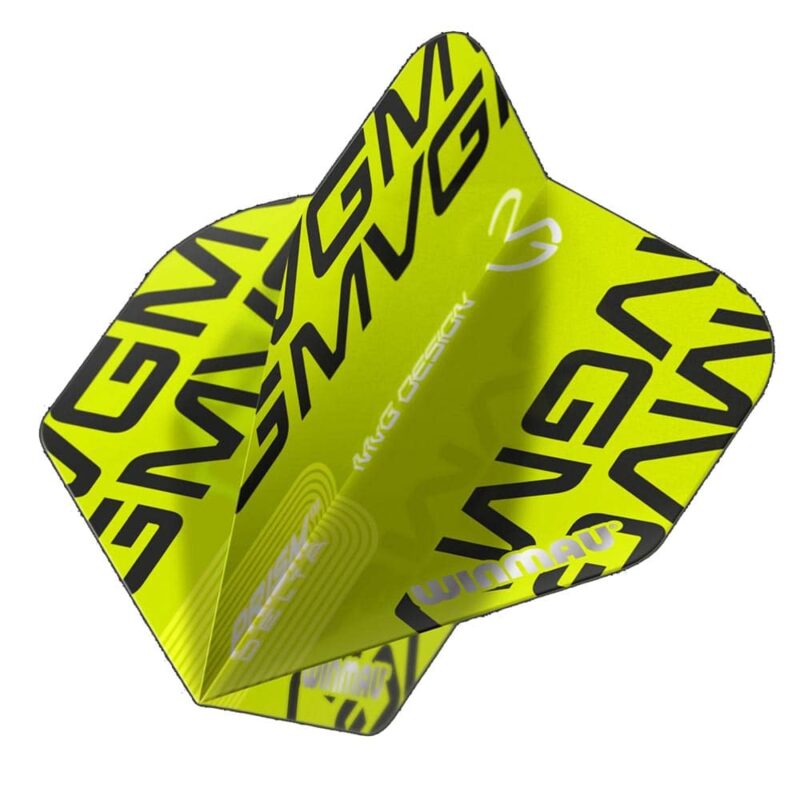 Billaresbalsalobre Plumas Winmau Darts Prism Delta MvG 2021 Green Print Standard 6915.223 - Imagen 2