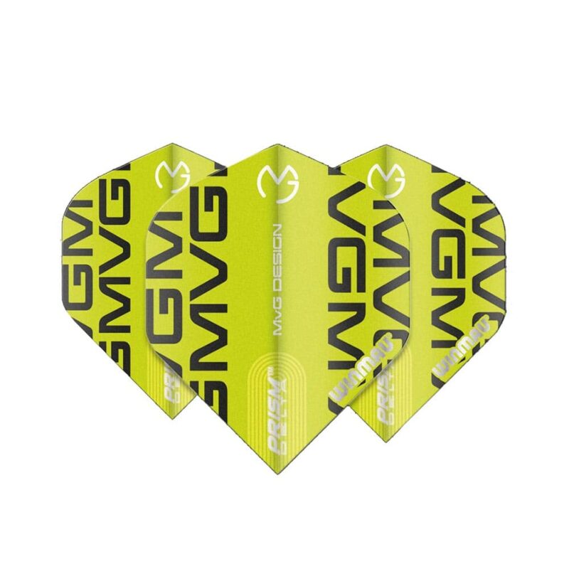 Billaresbalsalobre Plumas Winmau Darts Prism Delta MvG 2021 Green Print Standard 6915.223 - Imagen 3