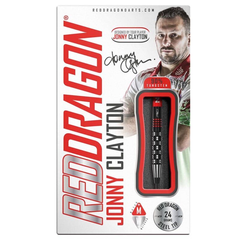 Billaresbalsalobre Dardos Red Dragon Jonny Clayton Premier League 90% 24gr RDD2325 - Imagen 4