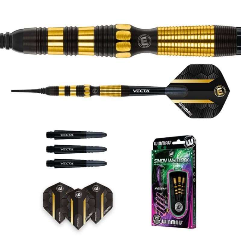 Billaresbalsalobre Dardos Winmau Simon Whitlock Onyx 90% 20gr 2456.20 - Imagen 5