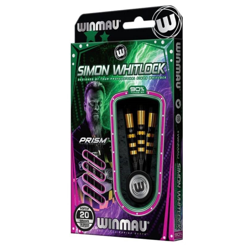 Billaresbalsalobre Dardos Winmau Simon Whitlock Onyx 90% 20gr 2456.20 - Imagen 6