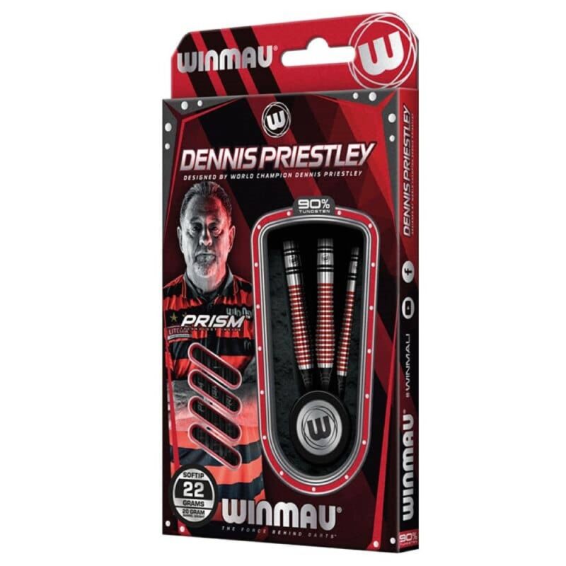 Billaresbalsalobre Dardos Winmau Dennis Priestley 90% 22gr 2452.22 - Imagen 6