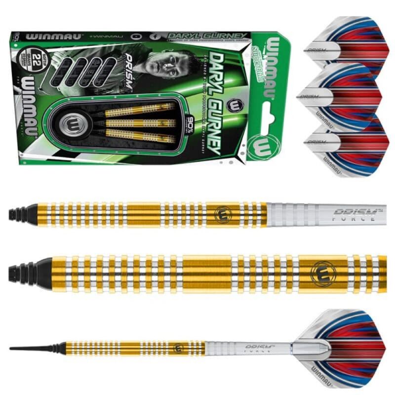 Billaresbalsalobre Dardos Winmau Daryl Gurney 90% 22gr 2449.22 - Imagen 3