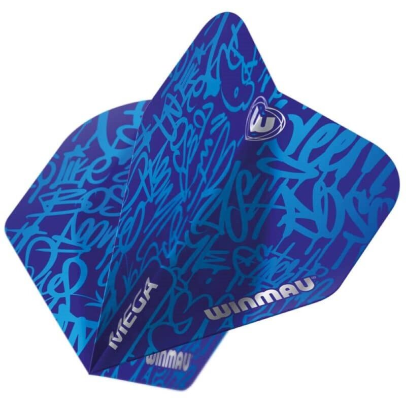 Billaresbalsalobre Plumas Winmau Darts Mega Standard Blue 6900.240 - Imagen 2