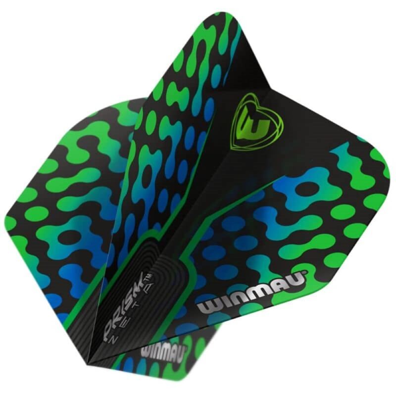 Billaresbalsalobre Plumas Winmau Darts Prism Zeta Black Green Blue 6915.309 - Imagen 2