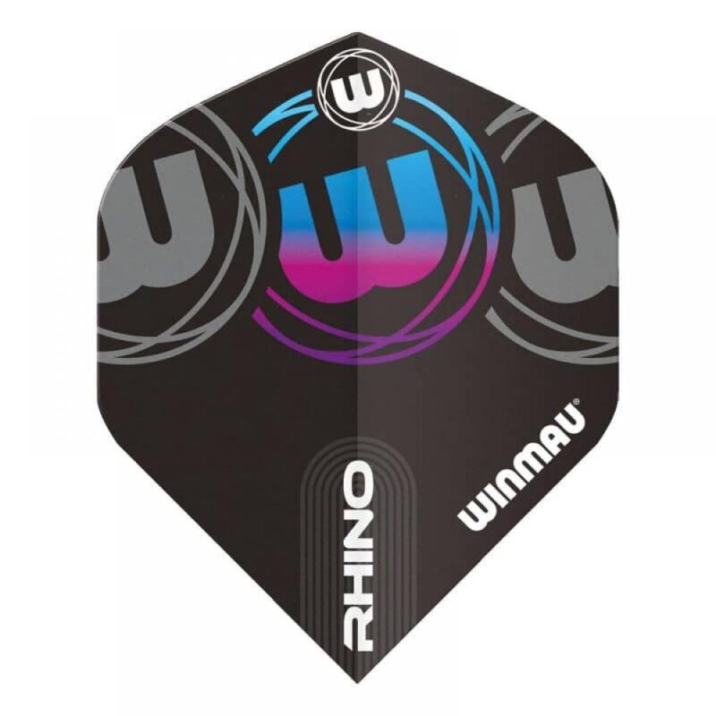 Billaresbalsalobre Plumas Winmau Darts Rhino Black Grey Blue 6905.226