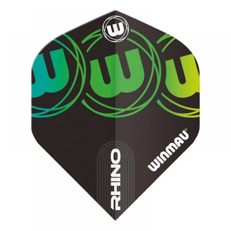 Billaresbalsalobre Plumas Winmau Darts Rhino Black Green 6905.228
