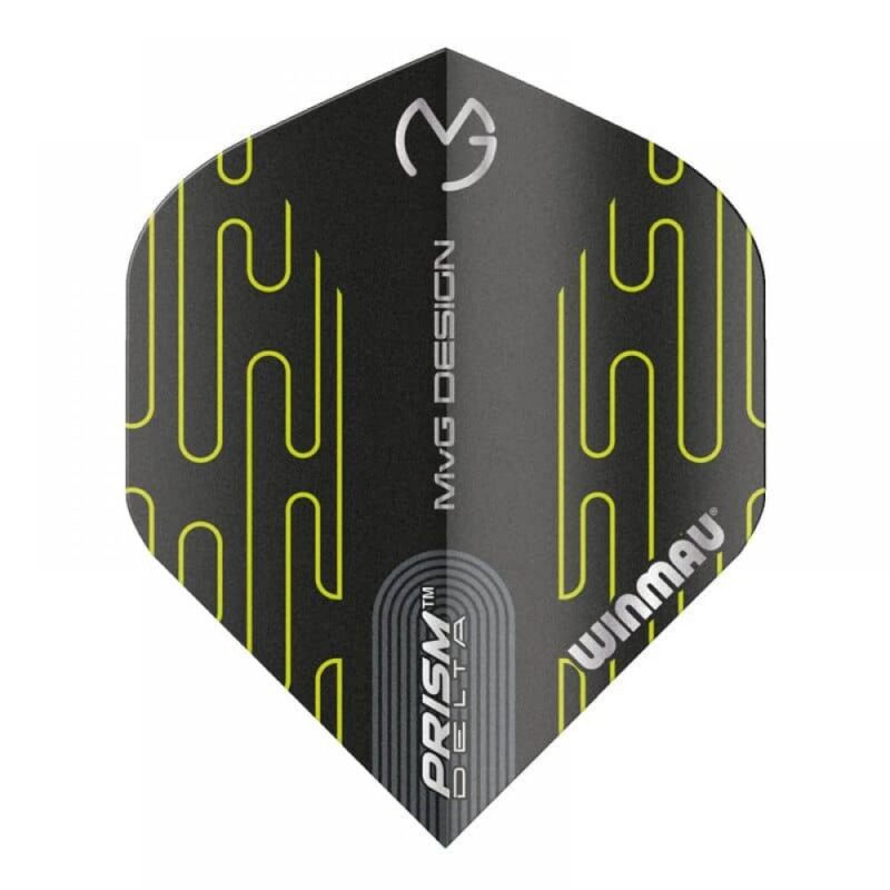 Billaresbalsalobre Plumas Winmau Darts Prism Delta MvG 2021 Black 6915.224