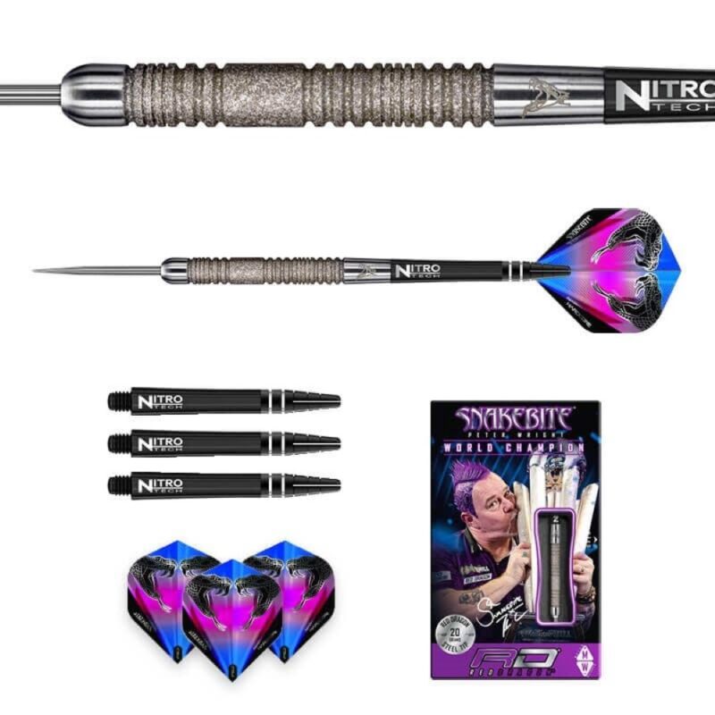 Billaresbalsalobre Dardos Red Dragon Peter Wright Snakebite Euro 11 Element 20gr RDD1705 - Imagen 5