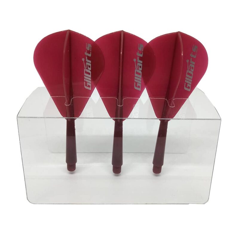 Billaresbalsalobre Pluma Gildarts Fantail Roja M 27.5mm - Imagen 2