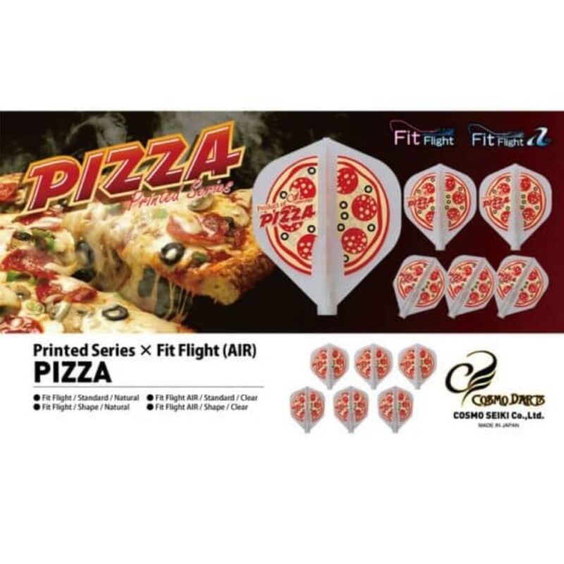 Billaresbalsalobre Plumas Fit Flight Pizza Shape - Imagen 4