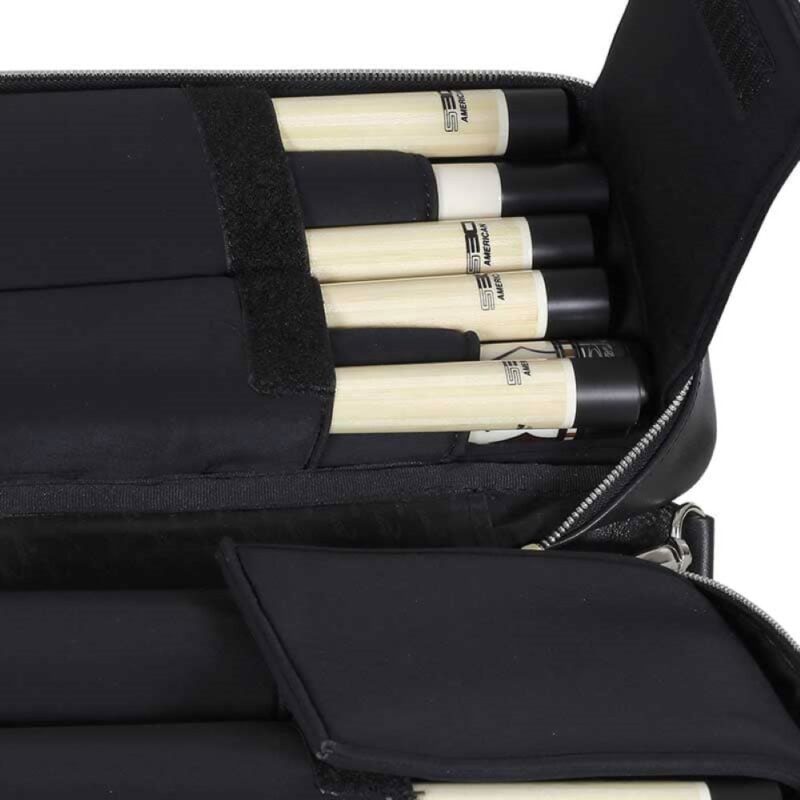 Billaresbalsalobre Funda Taco Billar Longoni Giotto 4P 8F Negra 6452 - Imagen 6