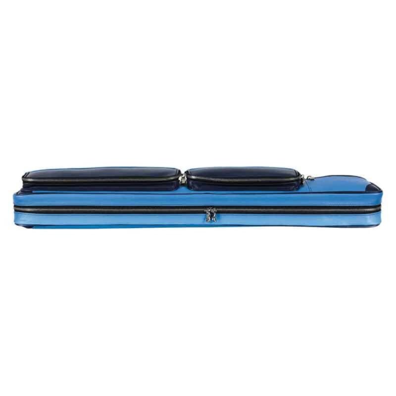 Billaresbalsalobre Funda Taco Billar Longoni Giotto Ocean 4P 8F Azul 6395 - Imagen 3