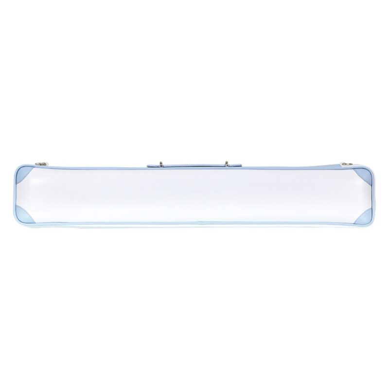 Billaresbalsalobre Funda Taco Billar Longoni Giotto Solcevita 4P 8F Blanca Azul 6398 - Imagen 2