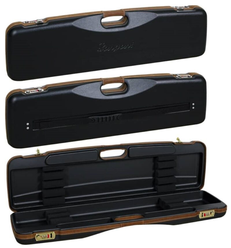 Billaresbalsalobre Maletin Taco Billar Longoni ABS Leather 2P 4F + 3 Lobite Negro 202102LC