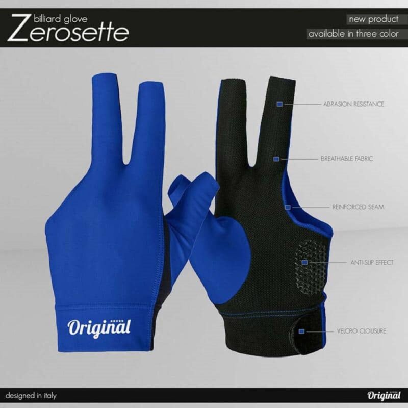 Billaresbalsalobre Guante Billar Original 07 Azul 03267-BL - Imagen 2