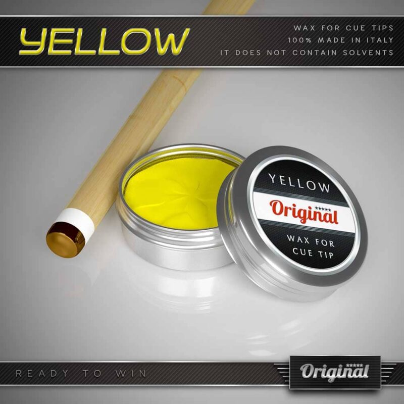 Billaresbalsalobre Original Yellow Wax For Tips Cera Lipiadora Flecha Taco Billar 02307 - Imagen 2