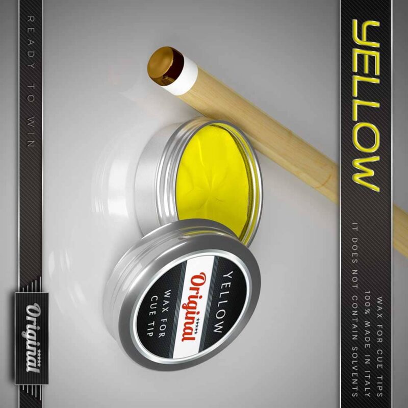 Billaresbalsalobre Original Yellow Wax For Tips Cera Lipiadora Flecha Taco Billar 02307 - Imagen 3