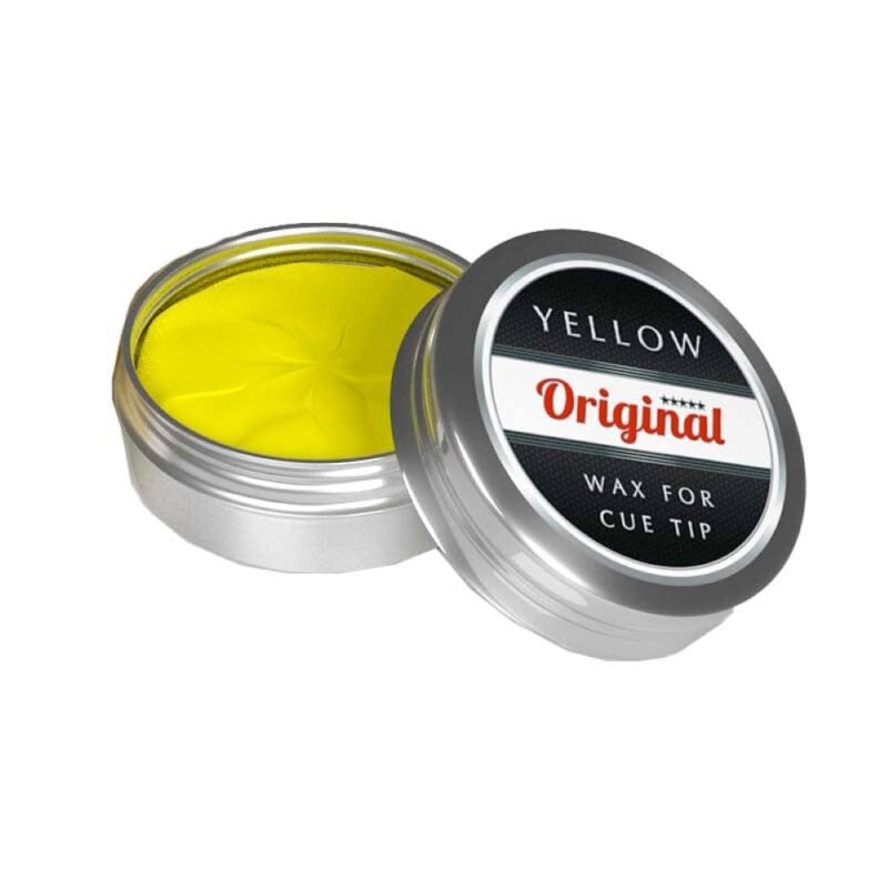 Billaresbalsalobre Original Yellow Wax For Tips Cera Lipiadora Flecha Taco Billar 02307