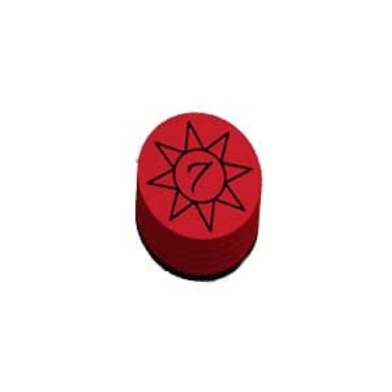 Billaresbalsalobre Soleta Original Cue Tip 7Bello 14mm Soleta Taco Billar 03118