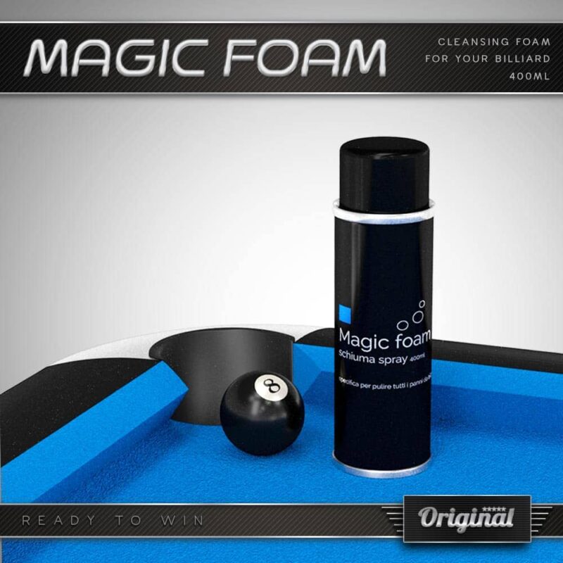 Billaresbalsalobre Limpiador Paños Billar Magic Foam Original Spray 400ml 02188 - Imagen 2