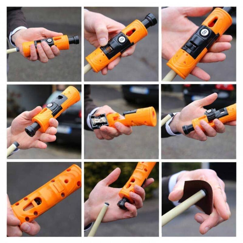 Billaresbalsalobre Q-Shaver Original Herramienta Reparar Taco Billar 03345 - Imagen 4