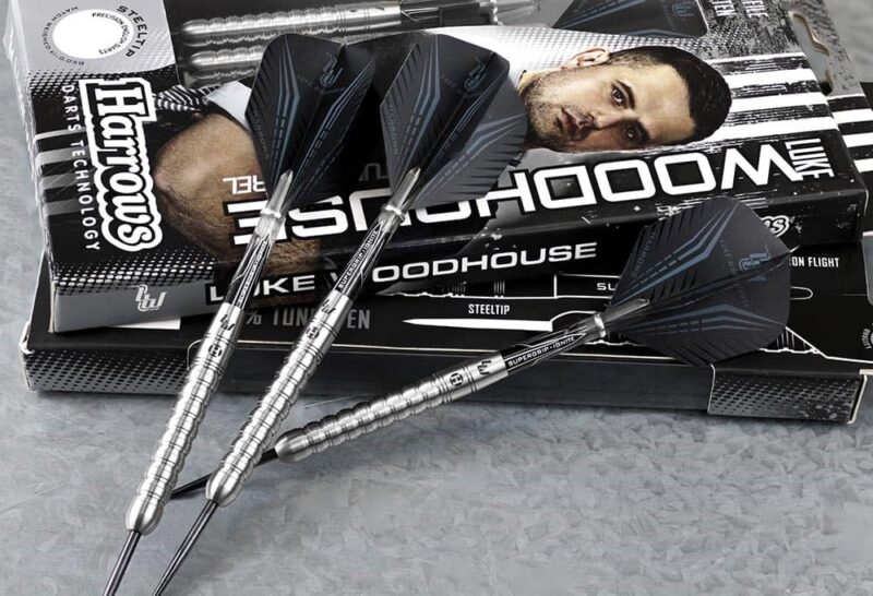 Billaresbalsalobre Dardos Harrows Darts Luke Woodhouse 90% 21gR - Imagen 3