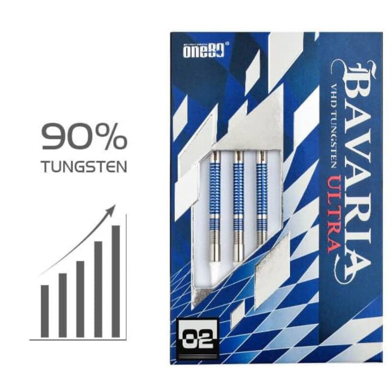 Billaresbalsalobre Dardos One 80 Bavaria 02 90% 19g 7953 - Imagen 3