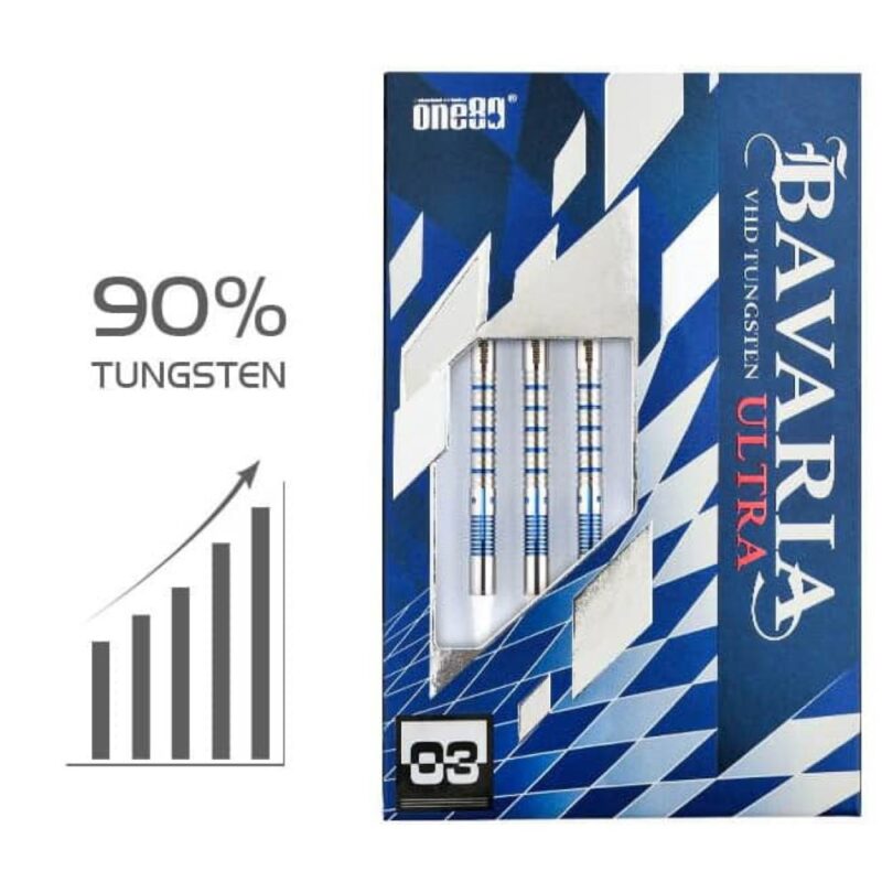 Billaresbalsalobre Dardos One 80 Bavaria 03 90% 19g 7956 - Imagen 3