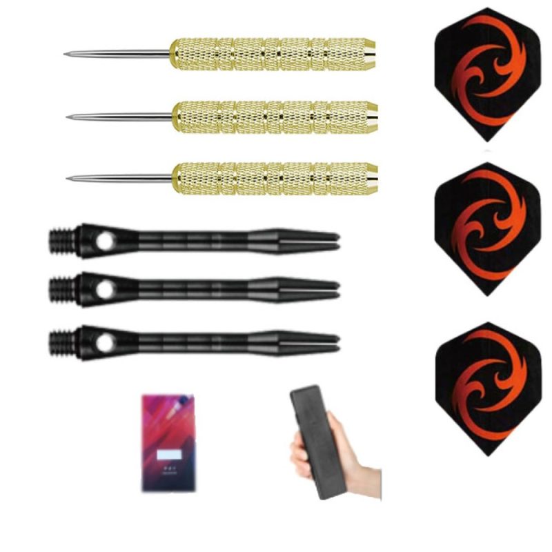 Billaresbalsalobre Pack Juego Dardos Gildarts Laton Punta Metal 20g + Funda + Repuestos - Imagen 2