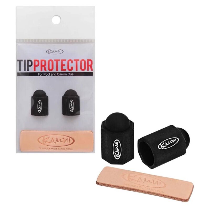 Billaresbalsalobre Tip Protector taco billar Kamui Negro 2 Unid 11.75-14mm + Pulidor de puntas - Imagen 2