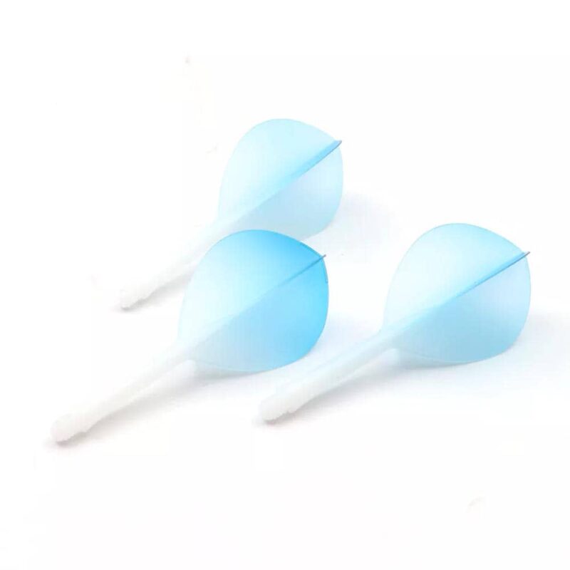 Billaresbalsalobre Plumas Flights Darts Cuesoul Tero AK5 Gradation Azul Teardrop S  CSAK-52SDSJB - Imagen 2