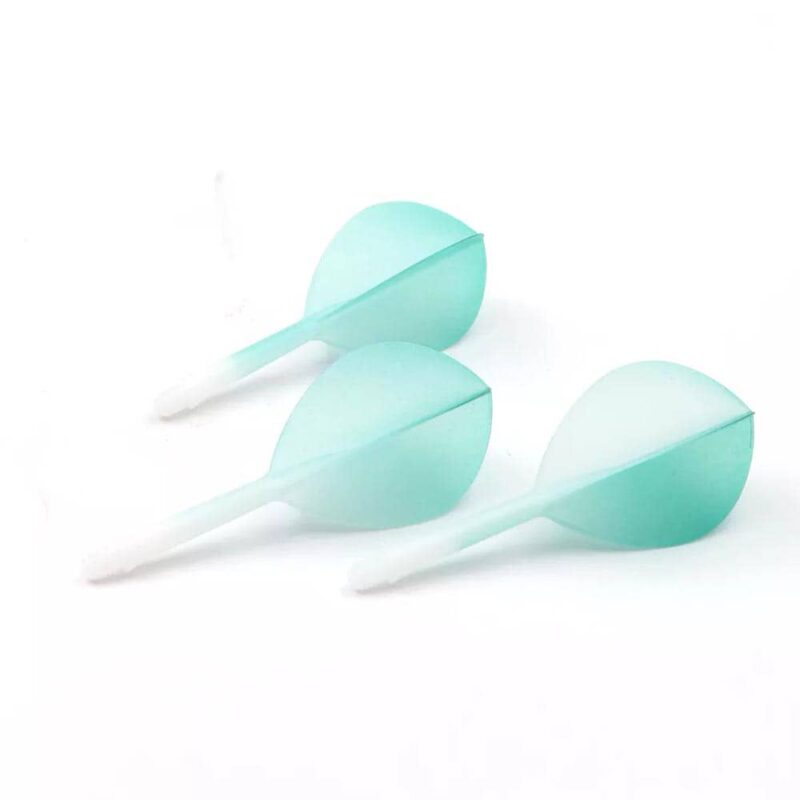 Billaresbalsalobre Plumas Flights Darts Cuesoul Tero AK5 Gradation Dark Green Teardrop S  CSAK-51SDSJB