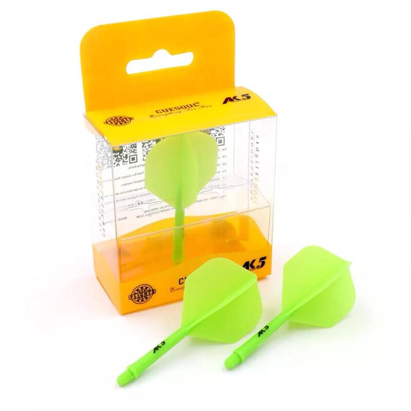 Billaresbalsalobre Plumas Cuesoul Flights AK5 Standard Verde M  CSAK-53XYS - Imagen 3