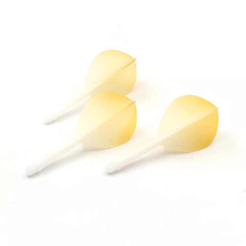 Billaresbalsalobre Plumas Flights Darts Cuesoul Tero AK5 Gradation Amarillo Teardrop M  CSAK-56SDJB
