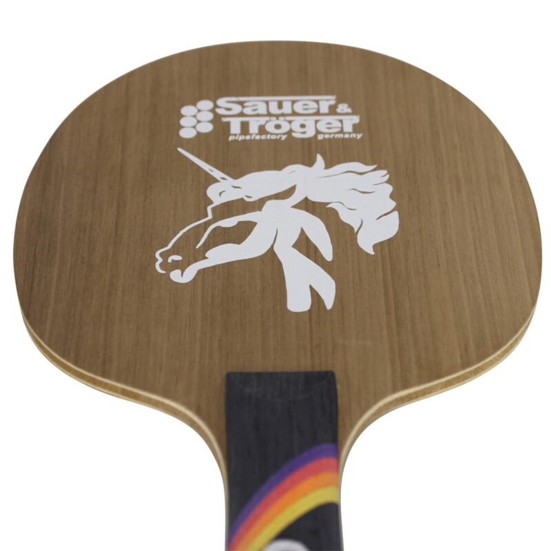 Billaresbalsalobre Madera Pala Ping Pong Sauer Troger Unicorn Gerade - Imagen 4