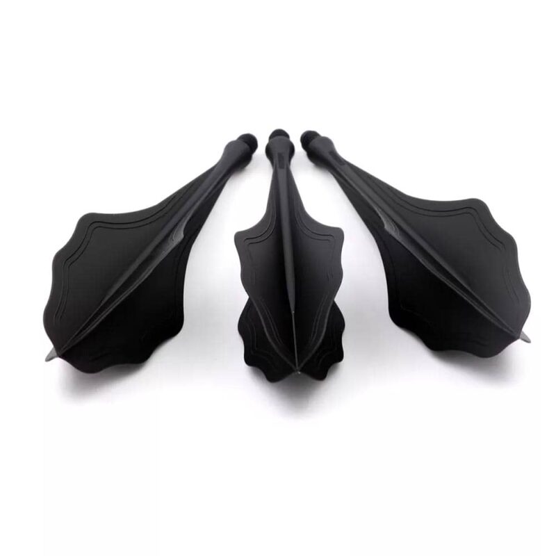 Billaresbalsalobre Plumas Flights Darts Cuesoul Tero AK8 Cloud Shape Negro  CS-AK8-1BL - Imagen 4