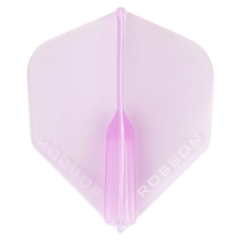 Billaresbalsalobre Pluma Bulls Darts Robson Crystal Estandar Rosa Transparente 51752