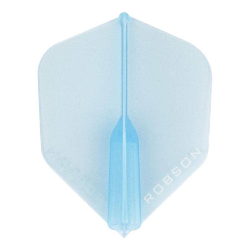 Billaresbalsalobre Pluma Bulls Darts Robson Crystal Estandar Small Azul Transparente 51755