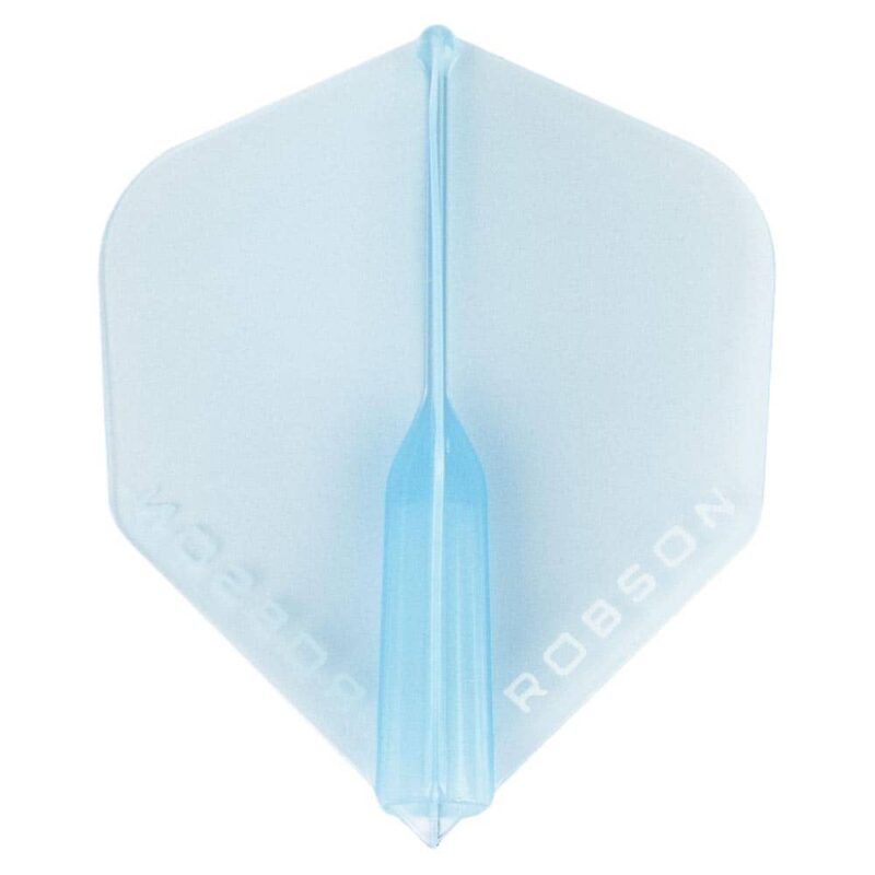 Billaresbalsalobre Pluma Bulls Darts Robson Crystal Estandar Azul Transparente 51751