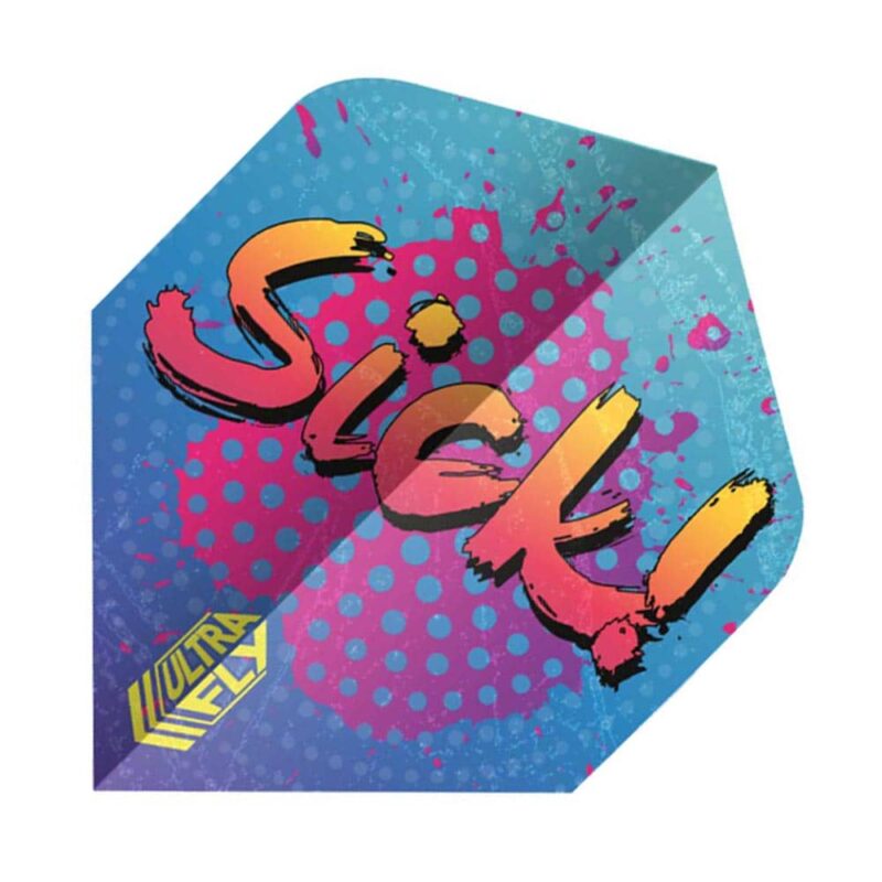 Billaresbalsalobre Plumas Unicorn Darts Ultrafly 100 Sick Graffiti Std  69022