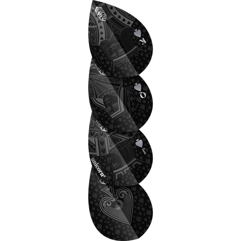 Billaresbalsalobre Plumas Unicorn Darts Ultrafly 100 Pear Black Royal Flush  69003 - Imagen 2