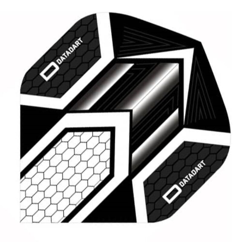 Billaresbalsalobre Pluma Dardos Datadart HEX Flight Black/White - Imagen 2