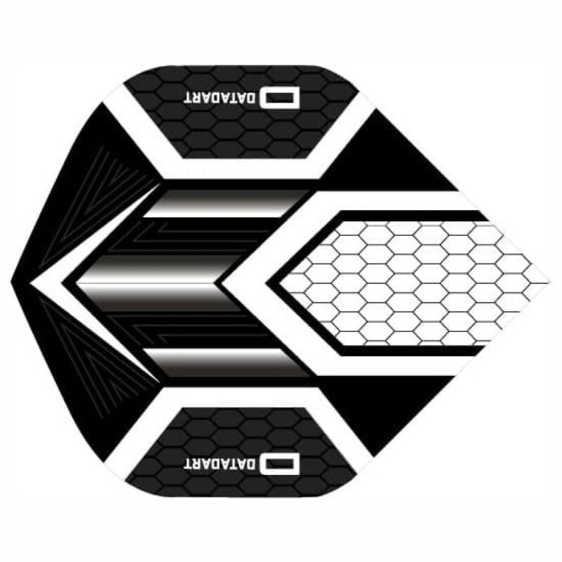 Billaresbalsalobre Pluma Dardos Datadart HEX Flight Black/White - Imagen 3