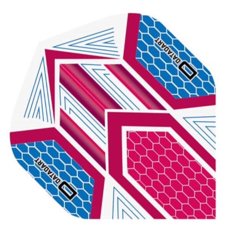 Billaresbalsalobre Pluma Dardos Datadart HEX Flight Blue/Pink - Imagen 2
