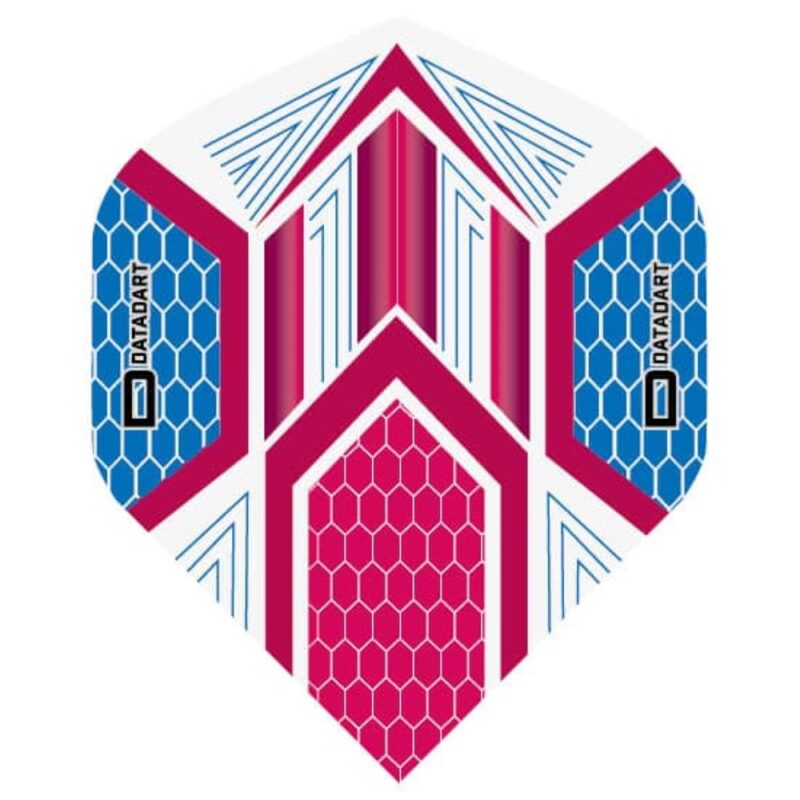 Billaresbalsalobre Pluma Dardos Datadart HEX Flight Blue/Pink