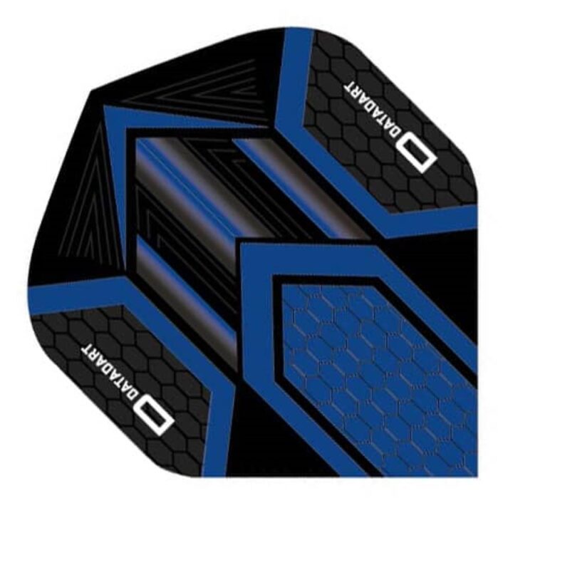 Billaresbalsalobre Pluma Dardos Datadart HEX Flight Black/Blue - Imagen 2